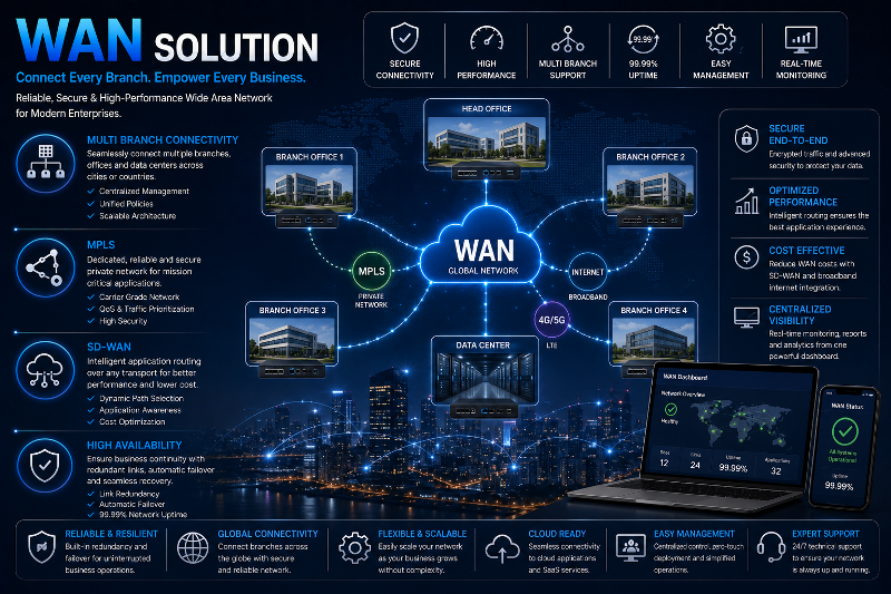 LAN WAN VPN Networking Solutions